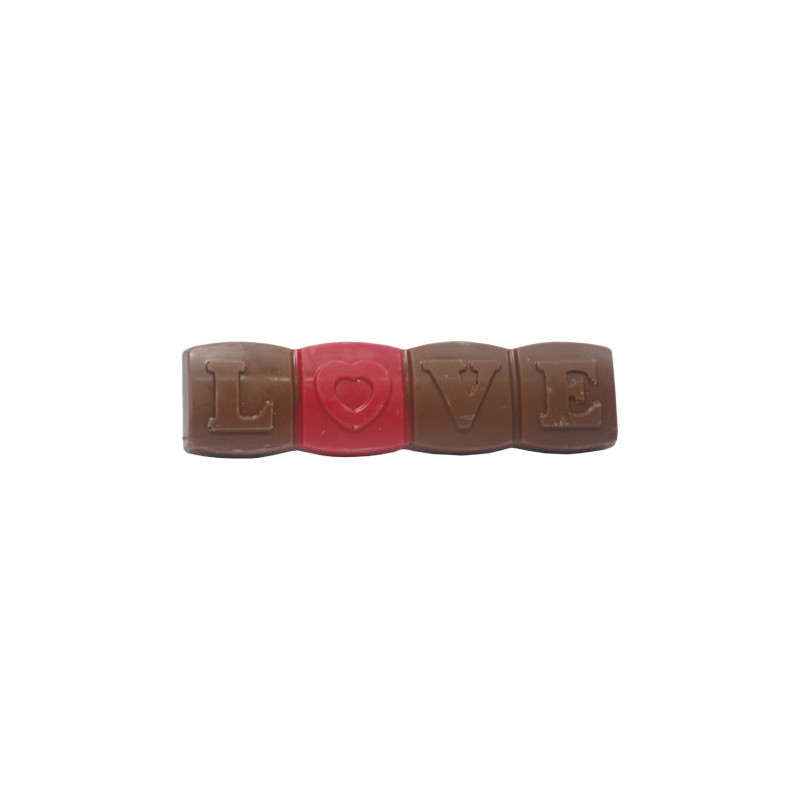 Barre Love en Chocolat