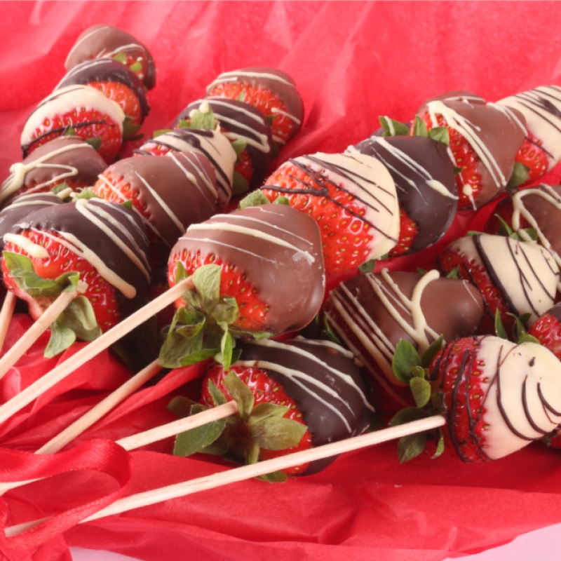 Bouquet de fraises