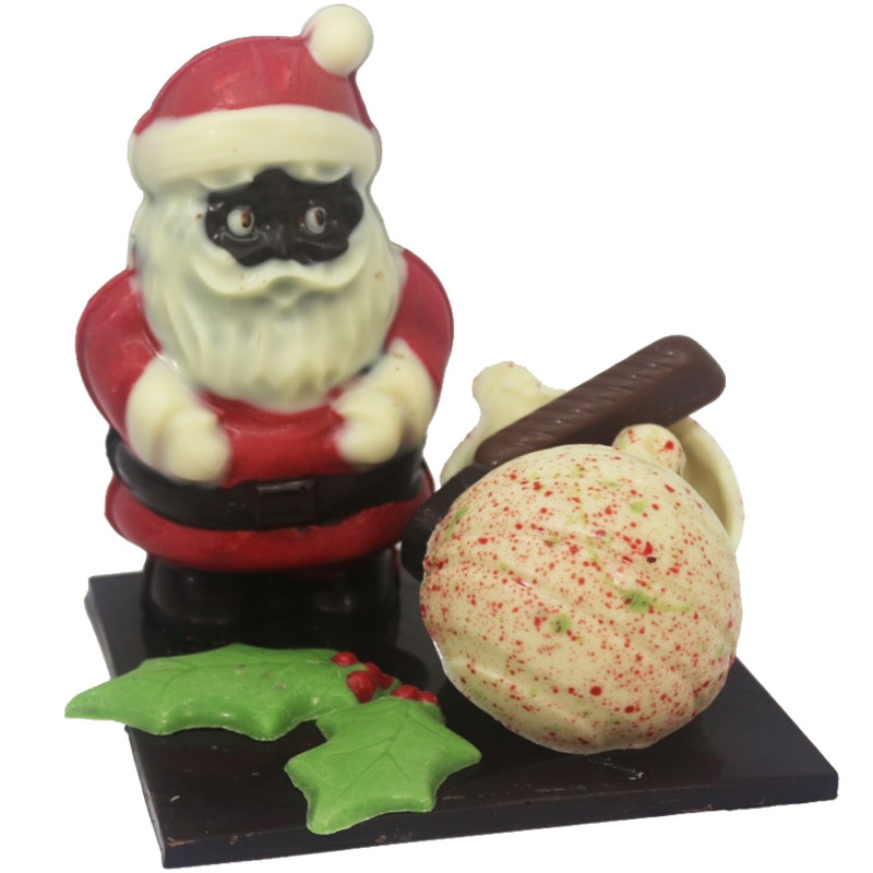 Le Père Noël et ses gourmandises