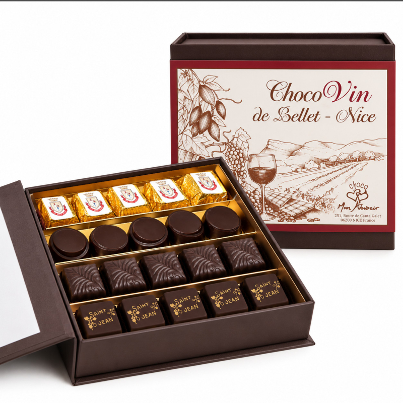 Chocolats aux vins de Bellet