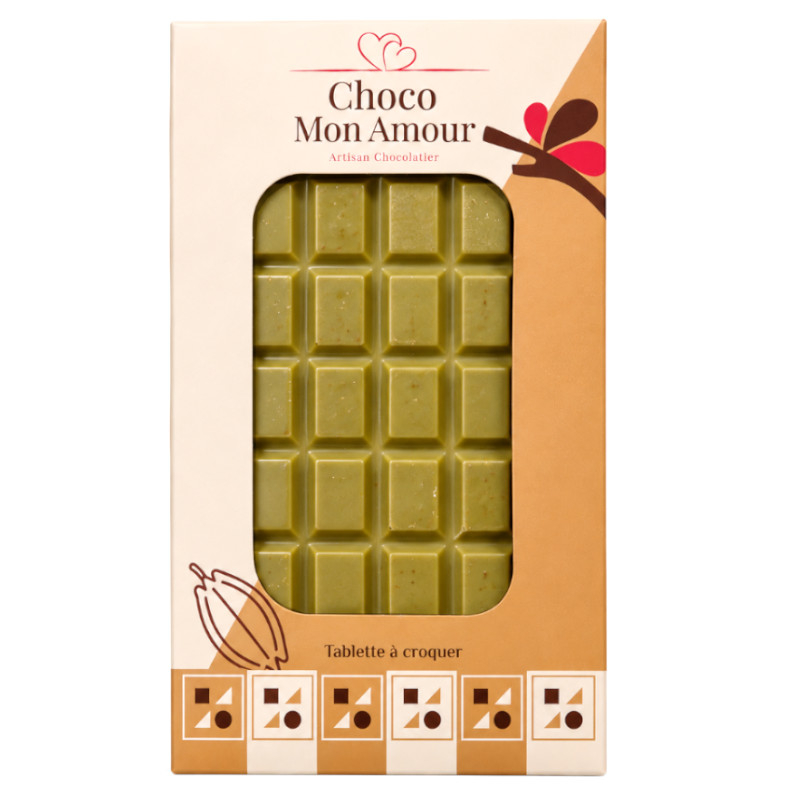 Tablette Matcha & Chocolat blanc