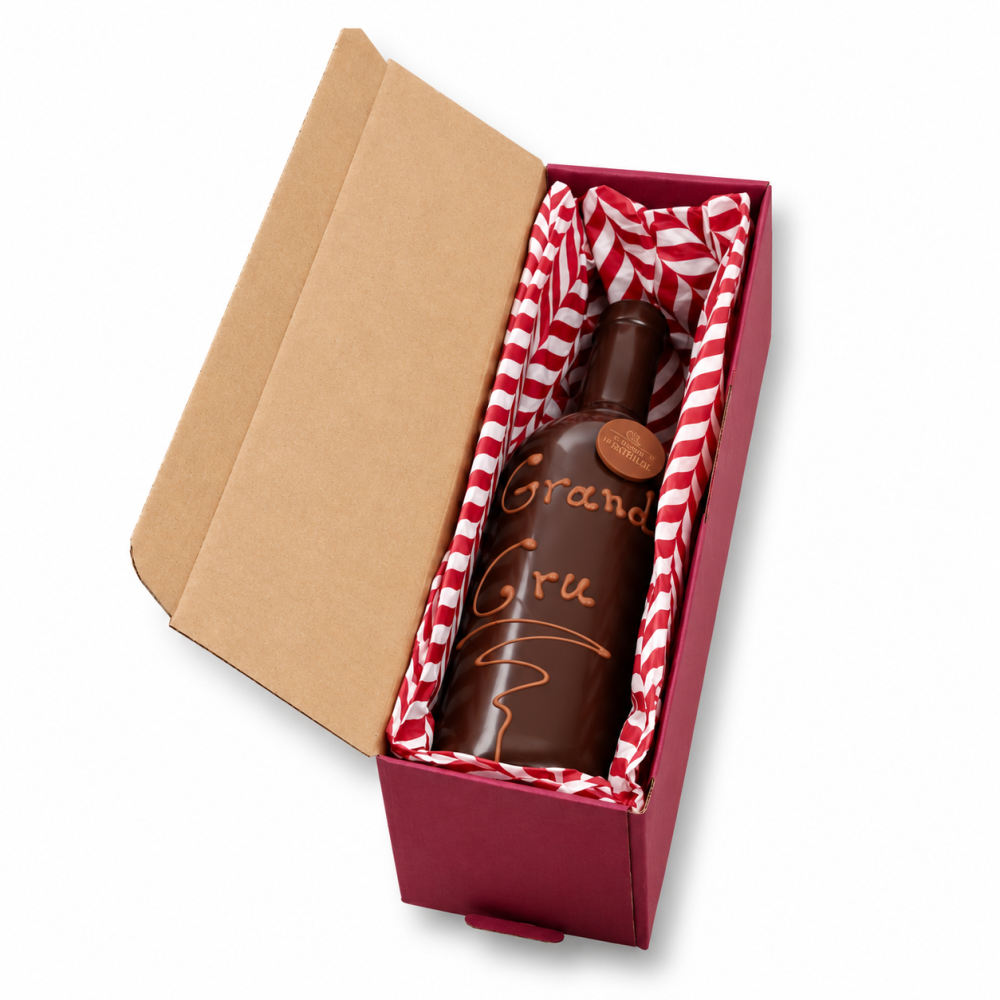 Bouteille de Bellet en chocolat