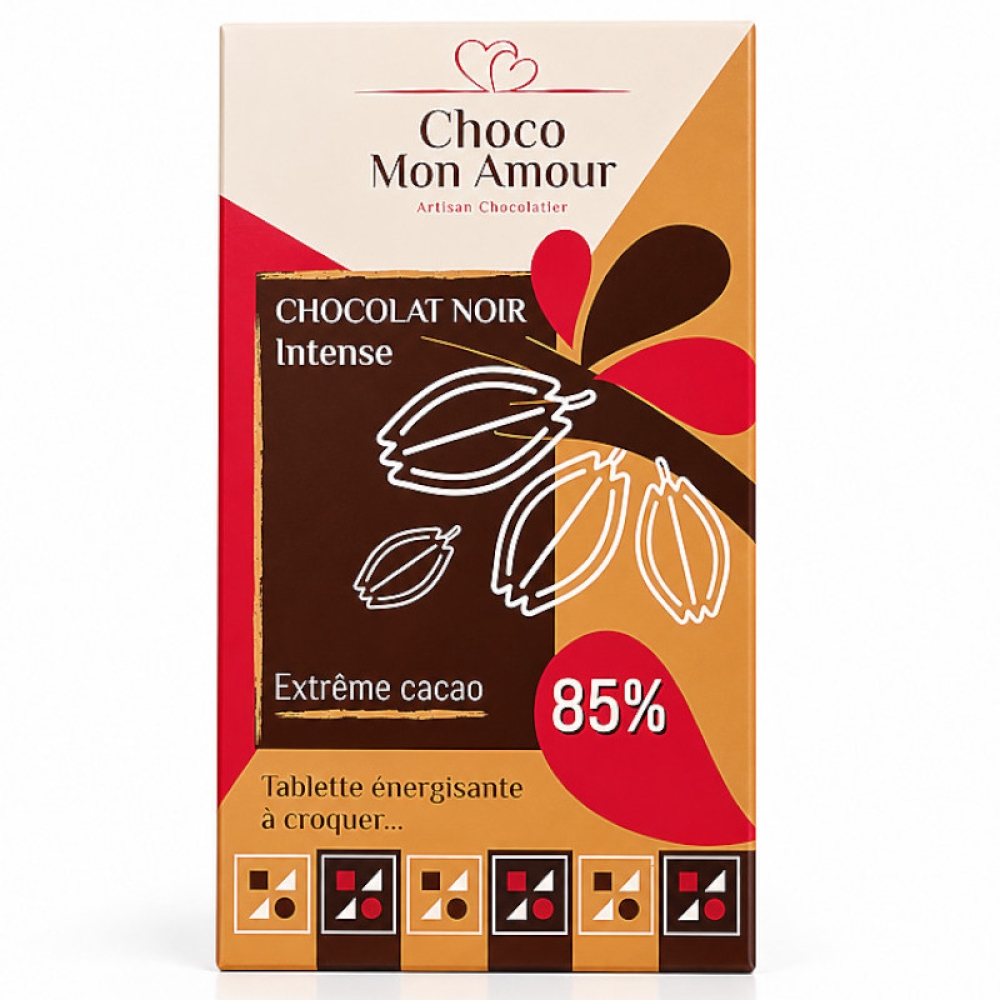 Tablette chocolat noir 85%