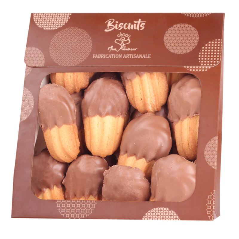 Langues de chat au chocolat au lait 