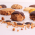 Boîte de biscuits aux noix et au chocolat 